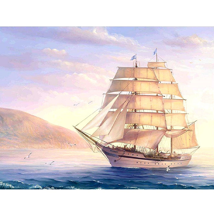 Ship on Voyage 5D DIY Diamond Painting