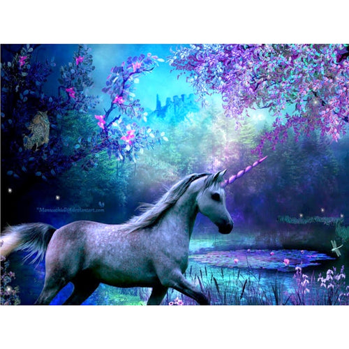 Unicorn in Horizon 5D DIY Diamond Painting