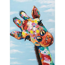 Colorful Giraffe 5D DIY Paint By Diamond Kit
