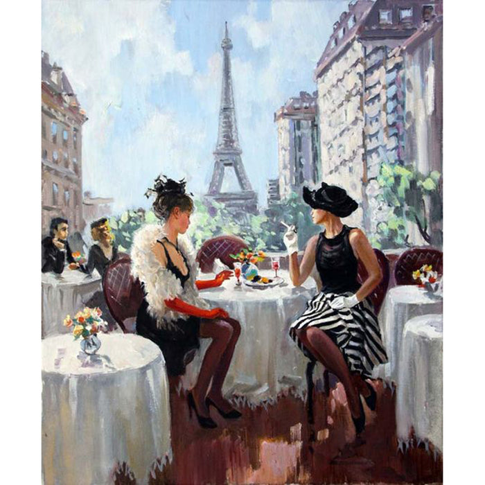 Cafe In Paris 5D DIY Paint By Diamond Kit