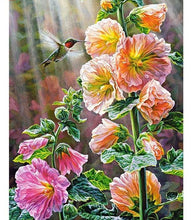 Flower and the Hummingbird 5D DIY Diamond Painting