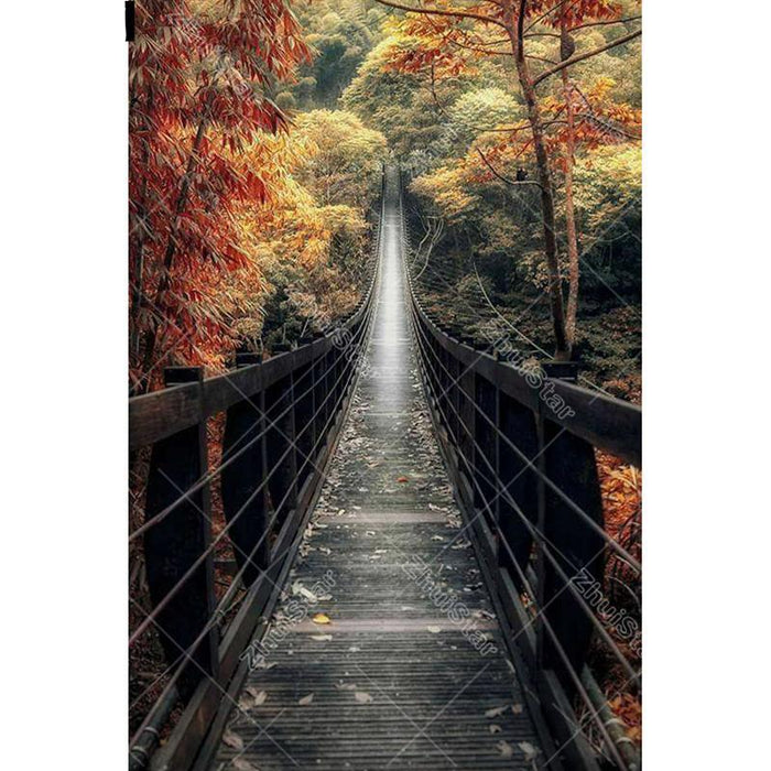 Scenic Bridge 5D DIY Paint By Diamond Kit