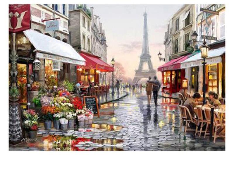 Evening In Paris 5D DIY Paint By Diamond Kit