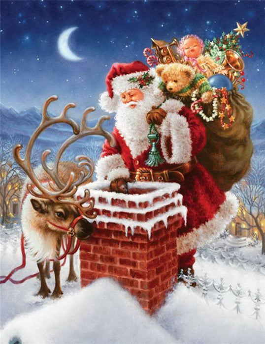 Santa's Gift 5D DIY Diamond Painting