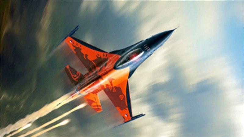 Fighter Jet 5D DIY Paint By Diamond Kit