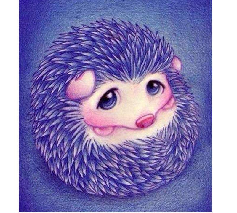 Hedgehog 5D DIY Paint By Diamond Kit