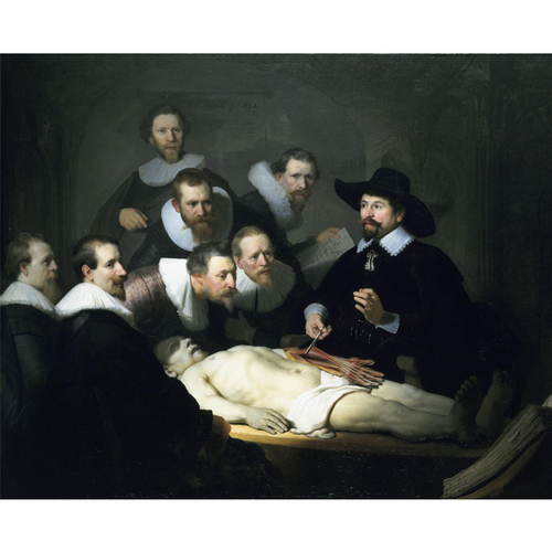 The Anatomy Lesson of Dr. Nicolaes Tulp - Rembrandt 5D DIY Paint By Diamond Kit