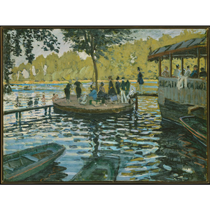 Bain à La Grenouillère - Claude Monet 5D DIY Paint By Diamond Kit