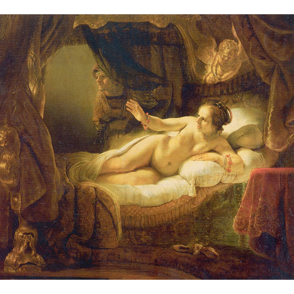 Danaë - Rembrandt 5D DIY Paint By Diamond Kit