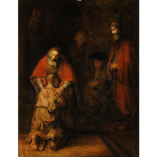 The Return of the Prodigal Son - Rembrandt 5D DIY Paint By Diamond Kit