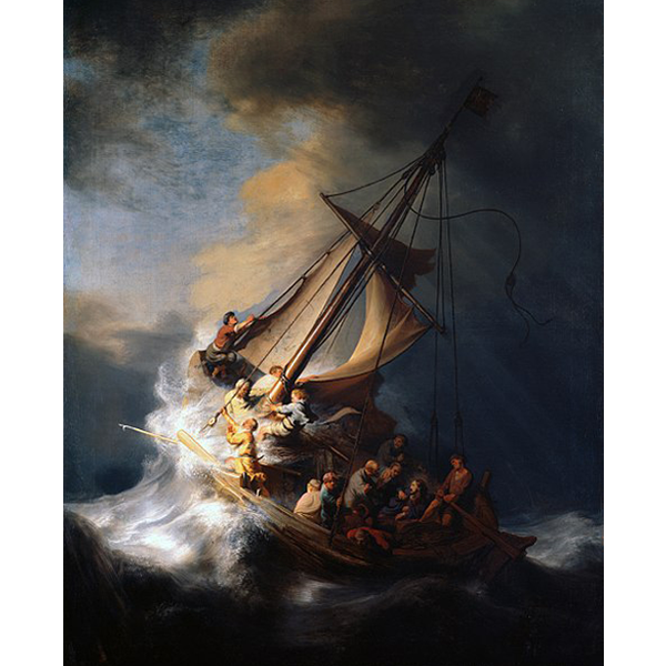 The Storm on the Sea of Galilee - Rembrandt 5D DIY Paint By Diamond Kit