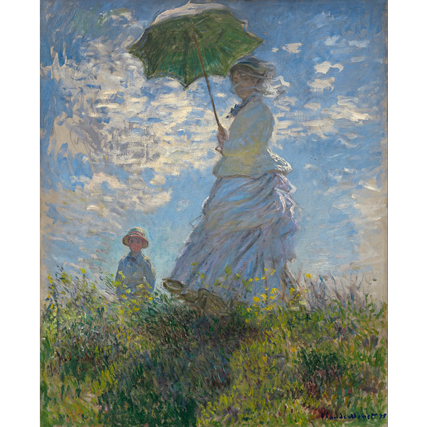 Woman With A Parasol - Claude Monet 5D DIY Paint By Diamond Kit