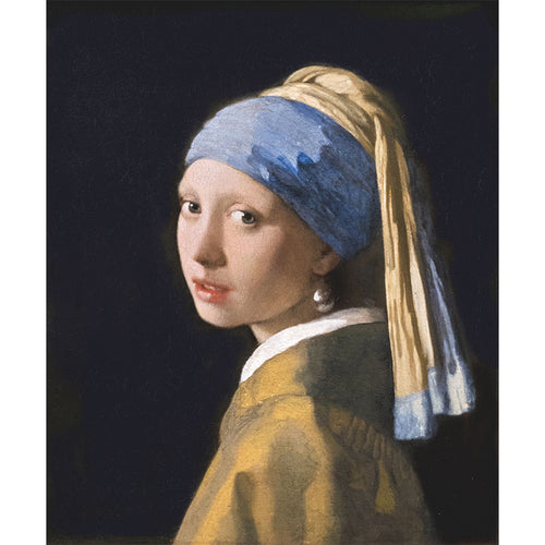 Girl with a Pearl Earring, Johannes Vermeer 5D DIY Paint By Diamond Kit